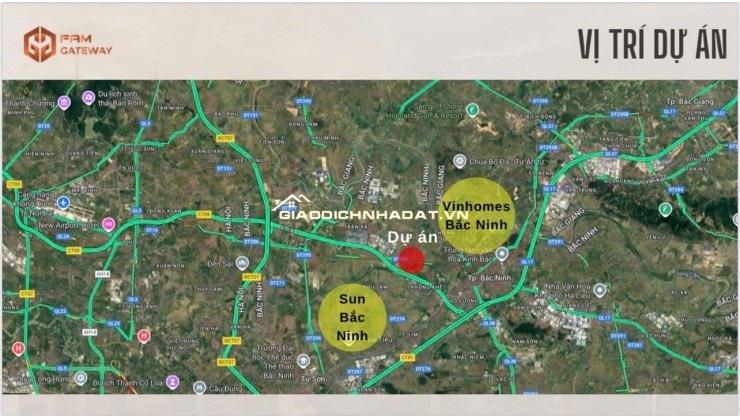  5 LÔ ĐẤT NỀN CUỐI CÙNG – YÊN PHONG GATEWAY 